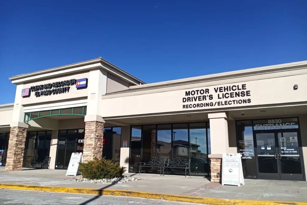 Colorado voter registration through motor vehicle division license services