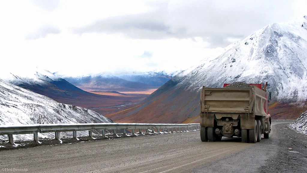 commercial truck Haul Road