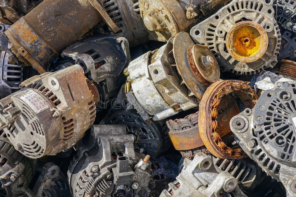 corroded alternator