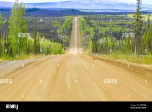 Dalton Highway gravel road