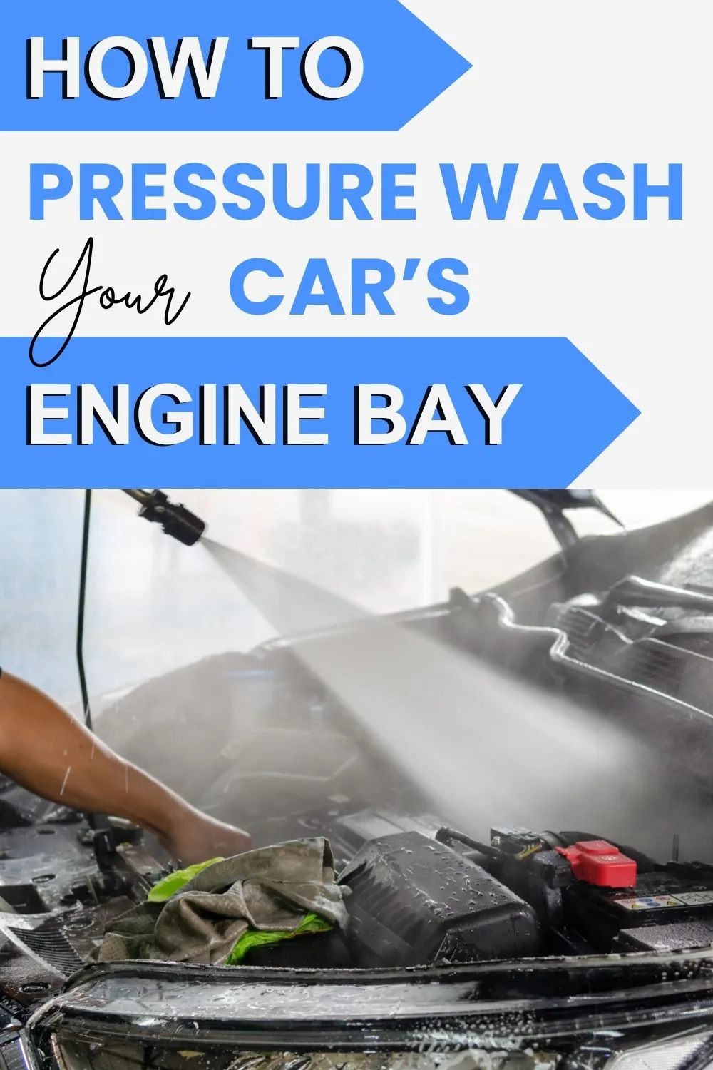 deep motor wash cleaning