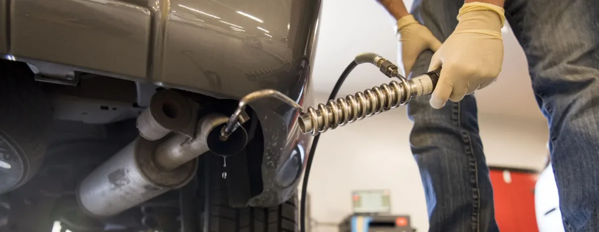 diesel tailpipe emissions test