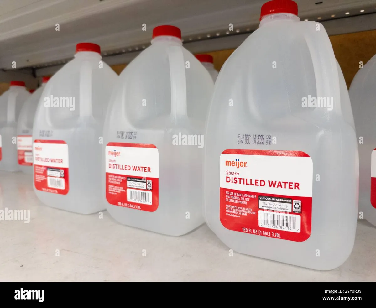 distilled water jugs