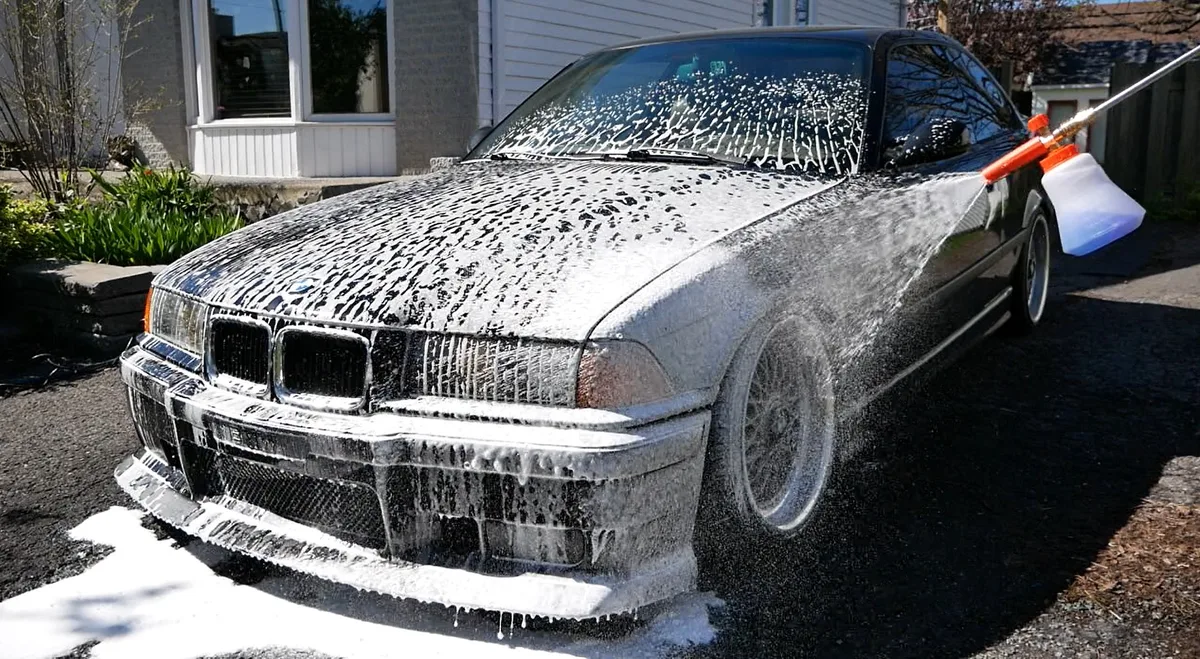 foam cannon pre-wash