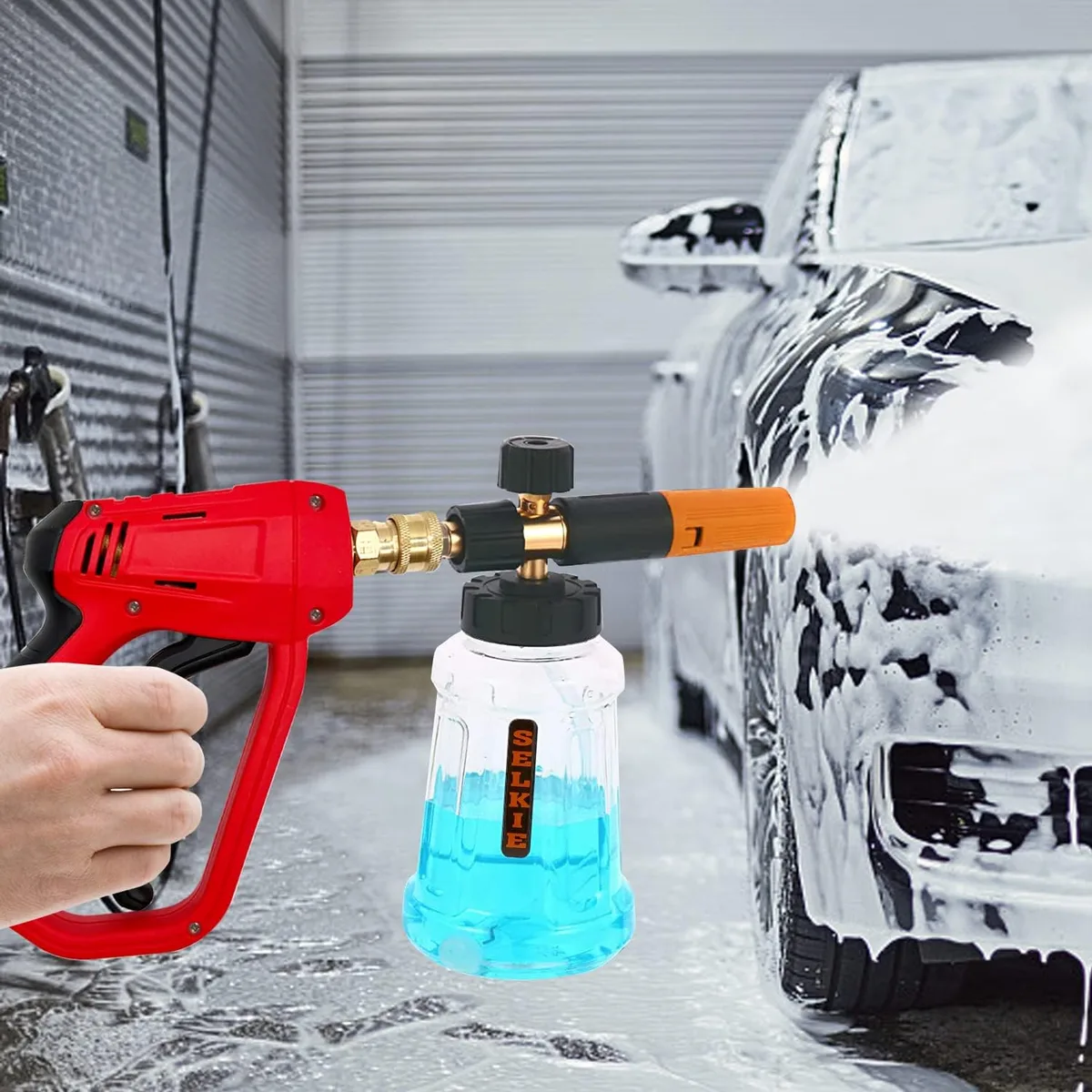 foam cannon pressure washer attachment