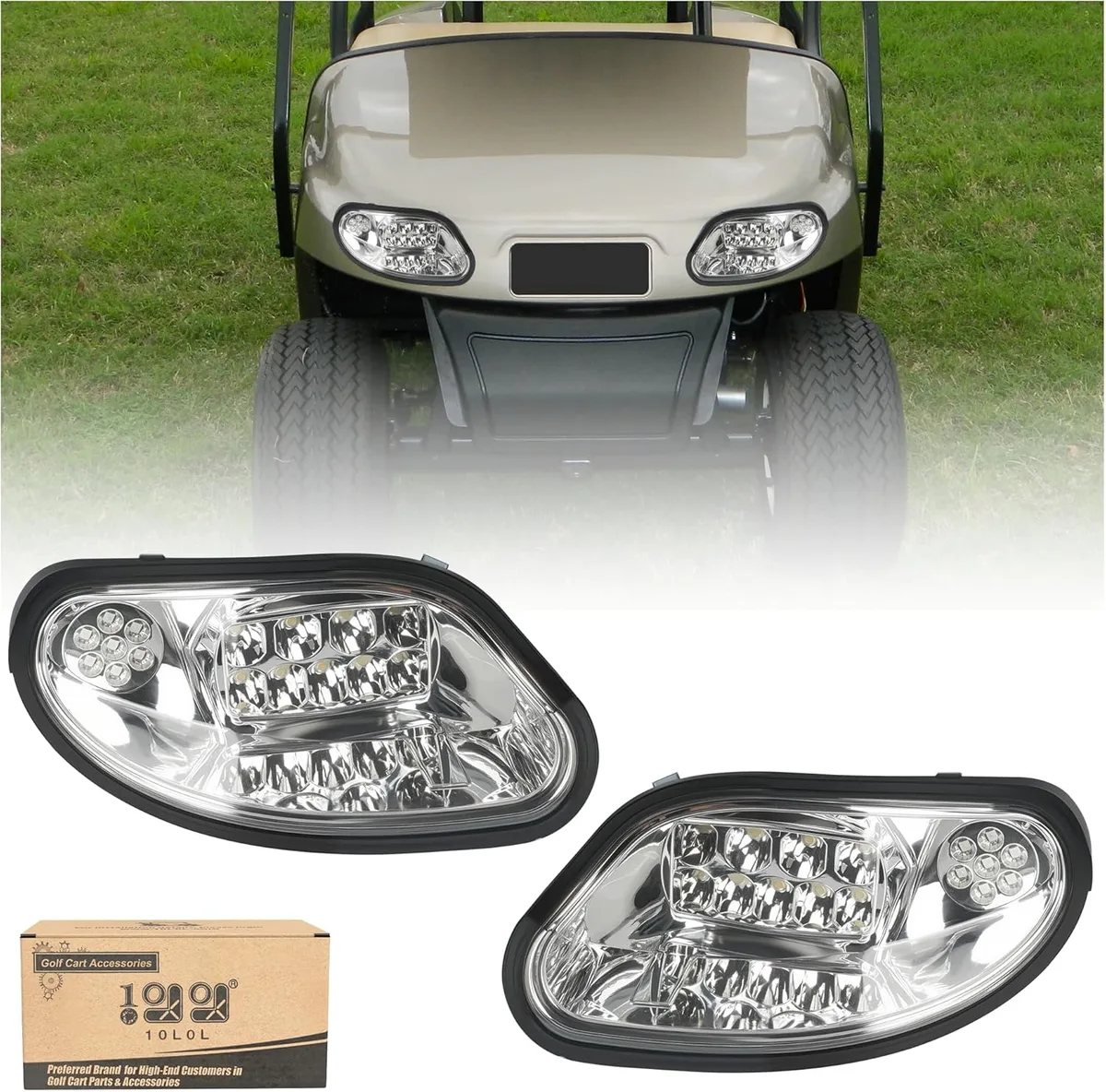 golf cart headlights turn signals safety equipment