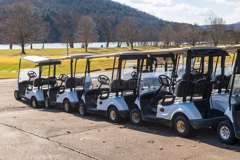 golf cart line wash bay