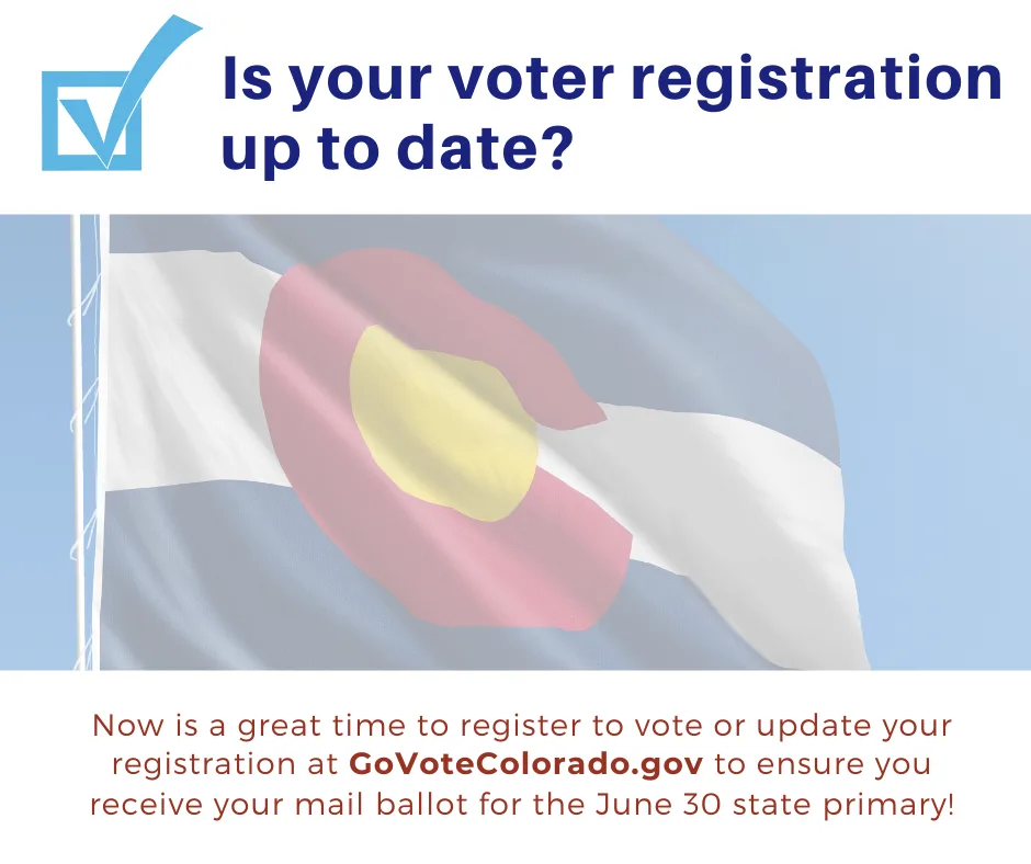 GoVoteColorado.gov voter registration check