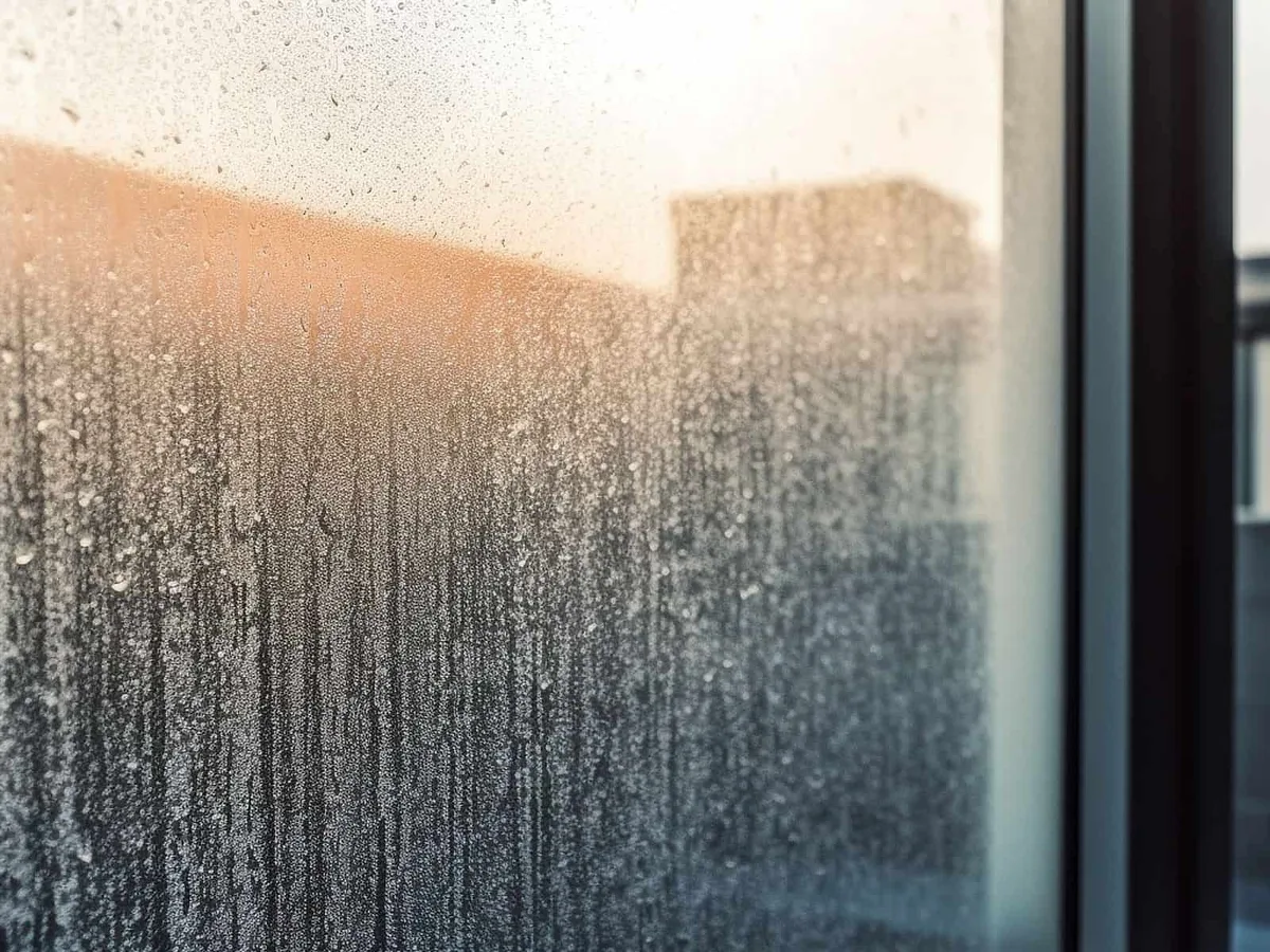 hard water spots on glass