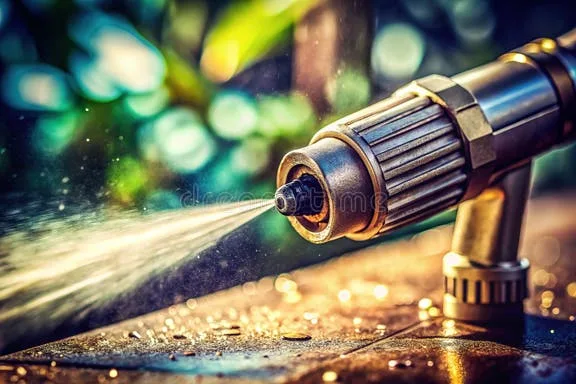 high-pressure car wash gun