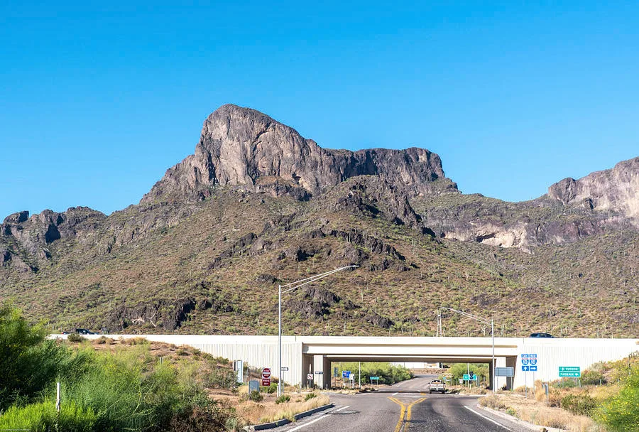 I-10 Picacho Peak dust storm corridor