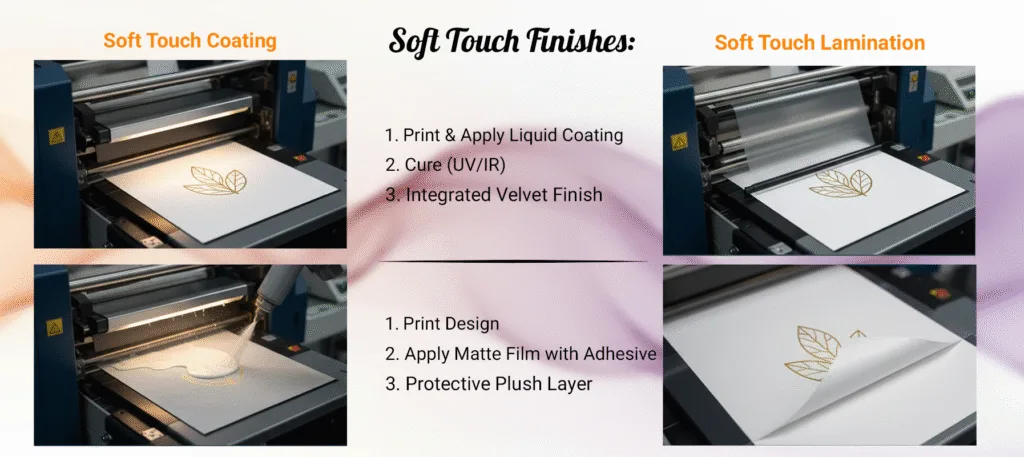 is soft touch finish (surface oil spraying) safe