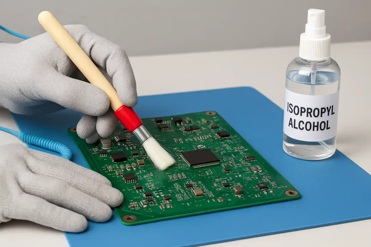 isopropyl alcohol drying electronics