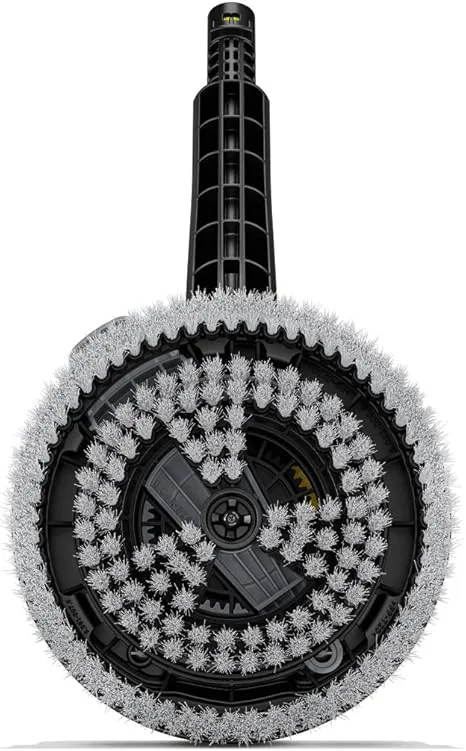 Karcher rotary brush close up