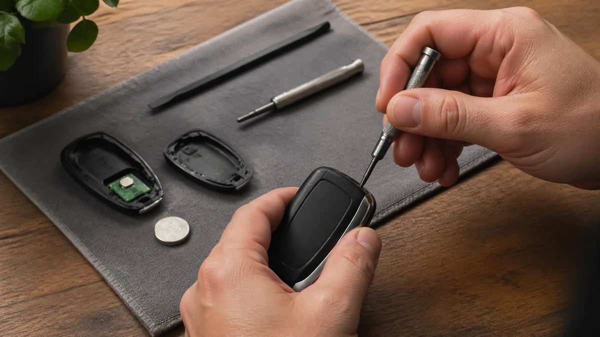 key fob disassembly