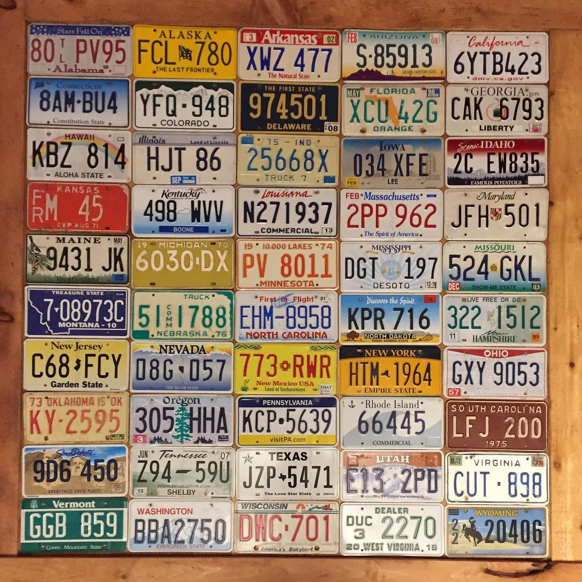 License plate surrender or disposal from old state