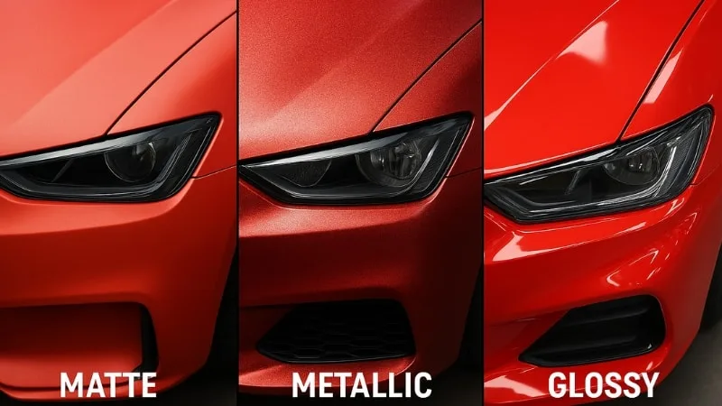 matte paint vs glossy paint