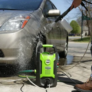 max pressure washer psi for car