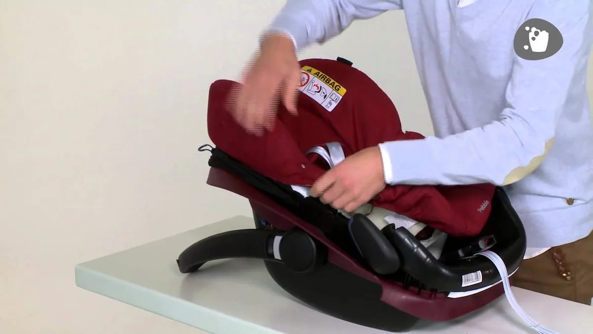 Maxi-Cosi Pebble cover removal