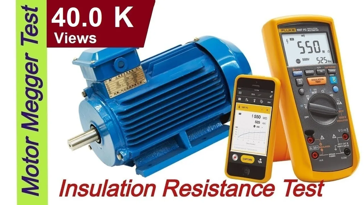 megger test motor insulation resistance