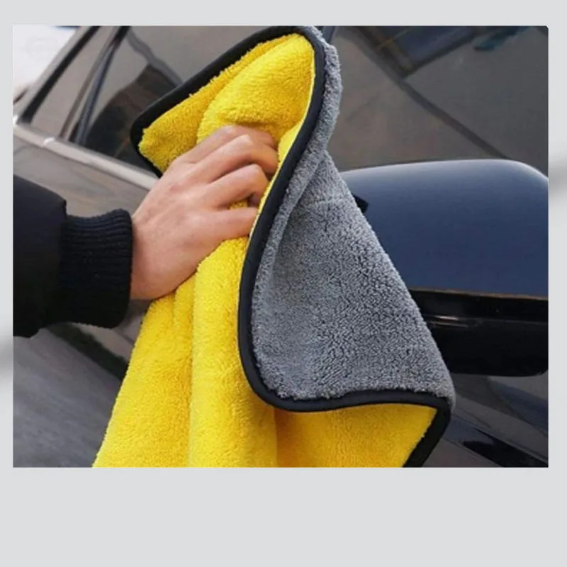 microfiber carwash string texture