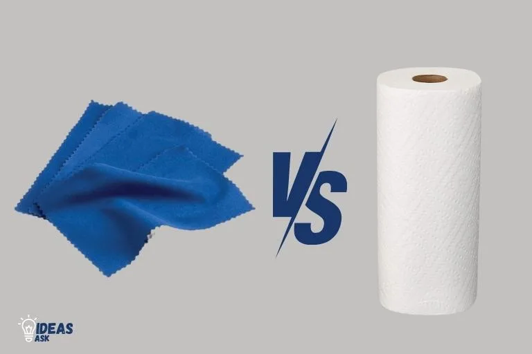 microfiber cloth vs paper towel