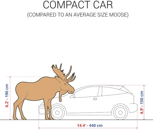 moose height comparison vehicle