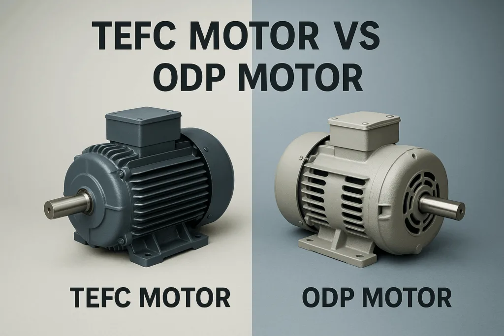 motor enclosure types diagram