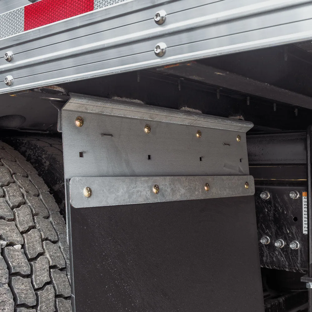 mud flap installation lifted truck