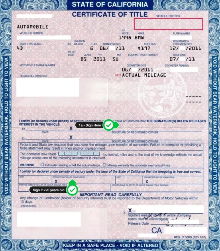Out-of-State Title Transfer: Rules for changing documents when coming from another state.