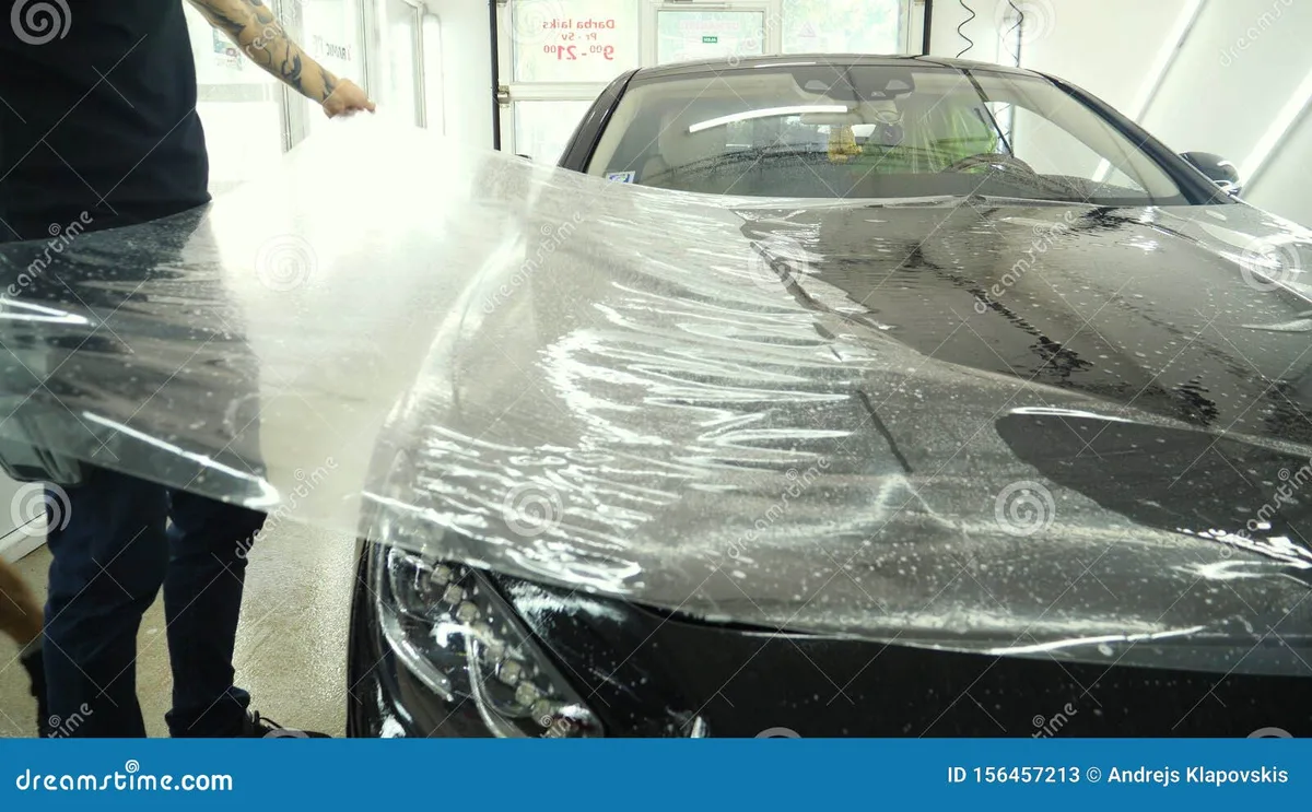 Paint protection film application