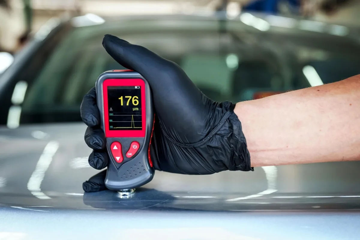 paint thickness loss measurement