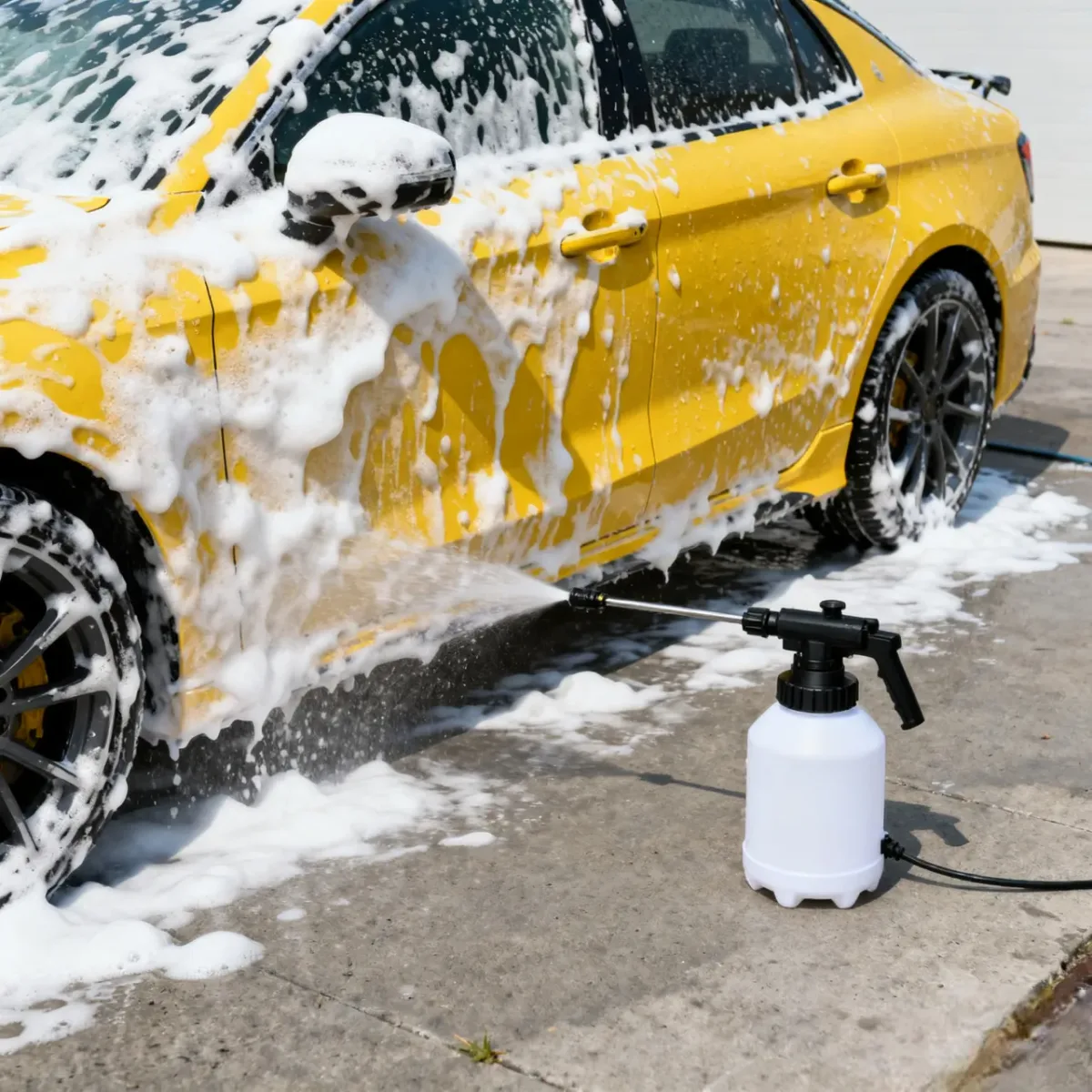 perfextion car wash shampoo in foaming gun