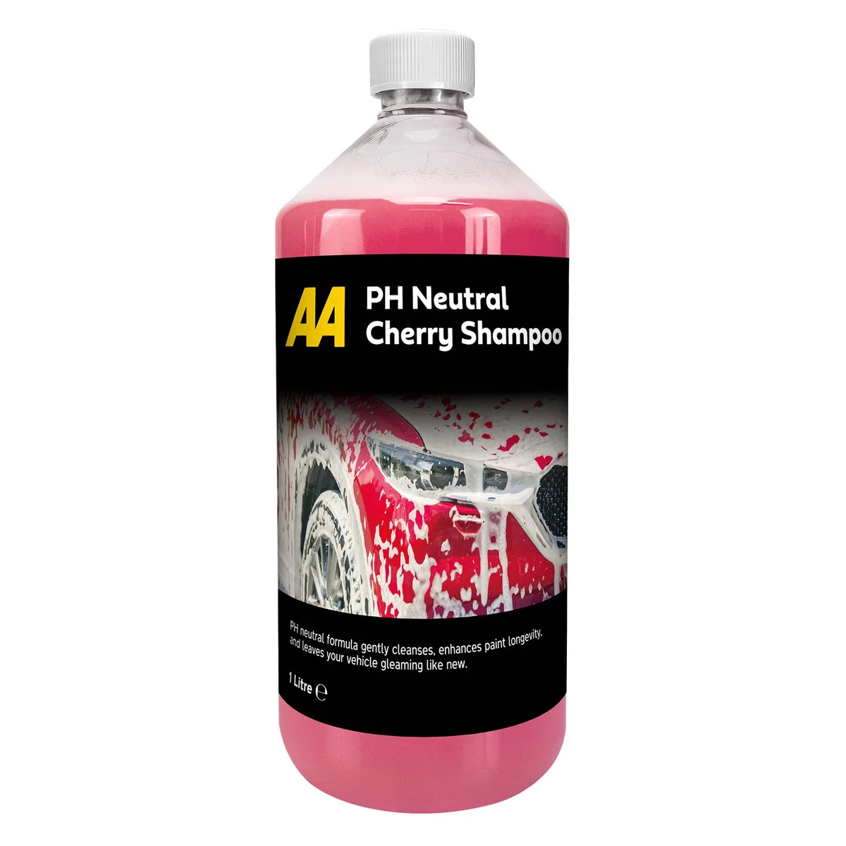 pH neutral car shampoo