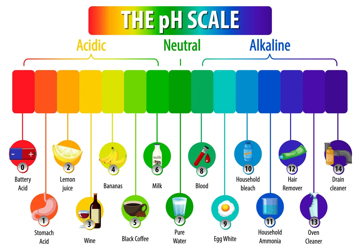pH scale car paint