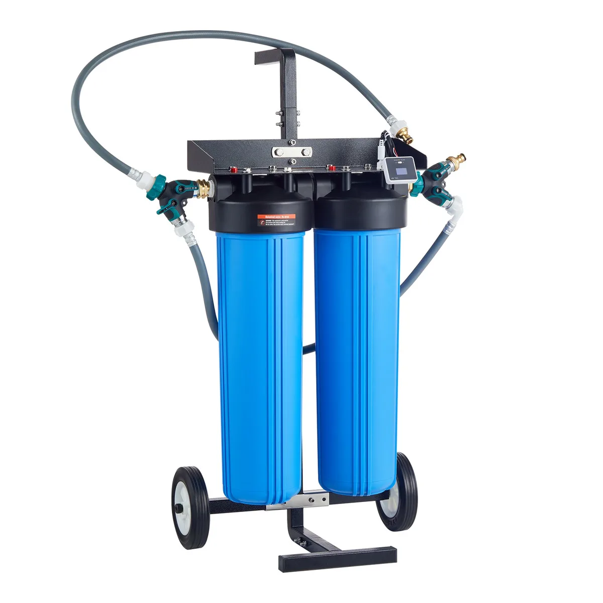 portable deionization filter for car wash