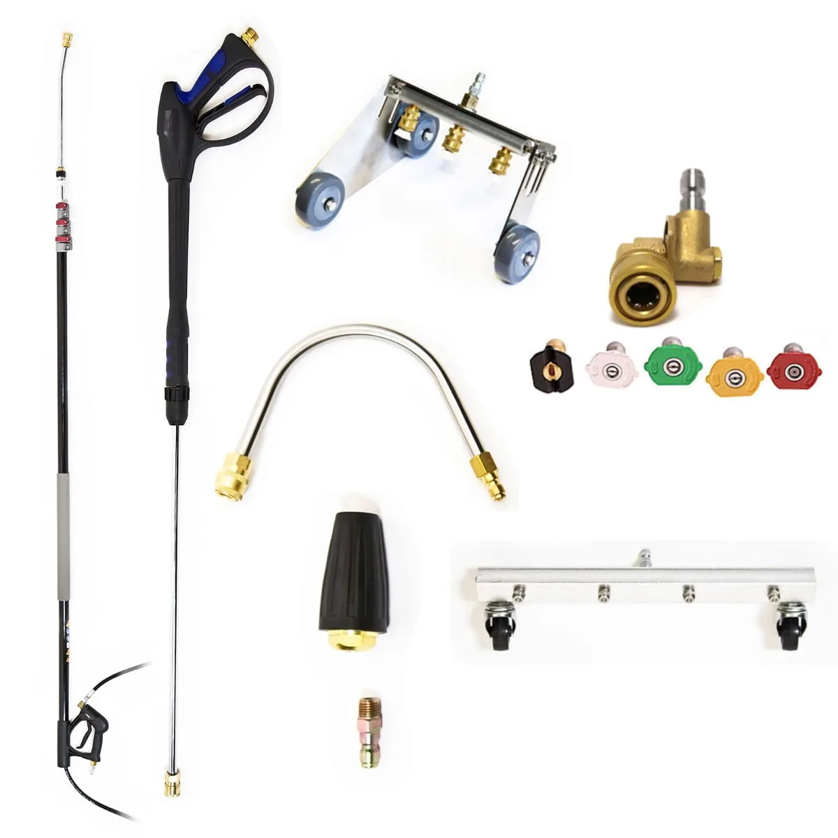 pressure washer comparison setup