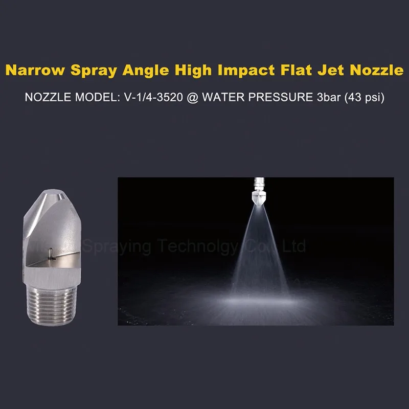 pressure washer nozzle spray pattern