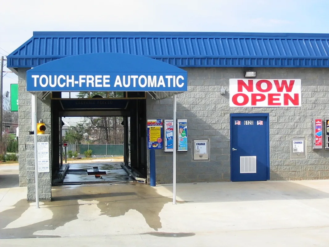 public carwash with ceramic coat car