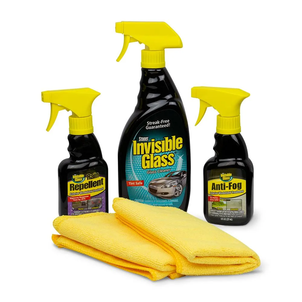 Rain-X Invisible Glass Meguiar's wipes
