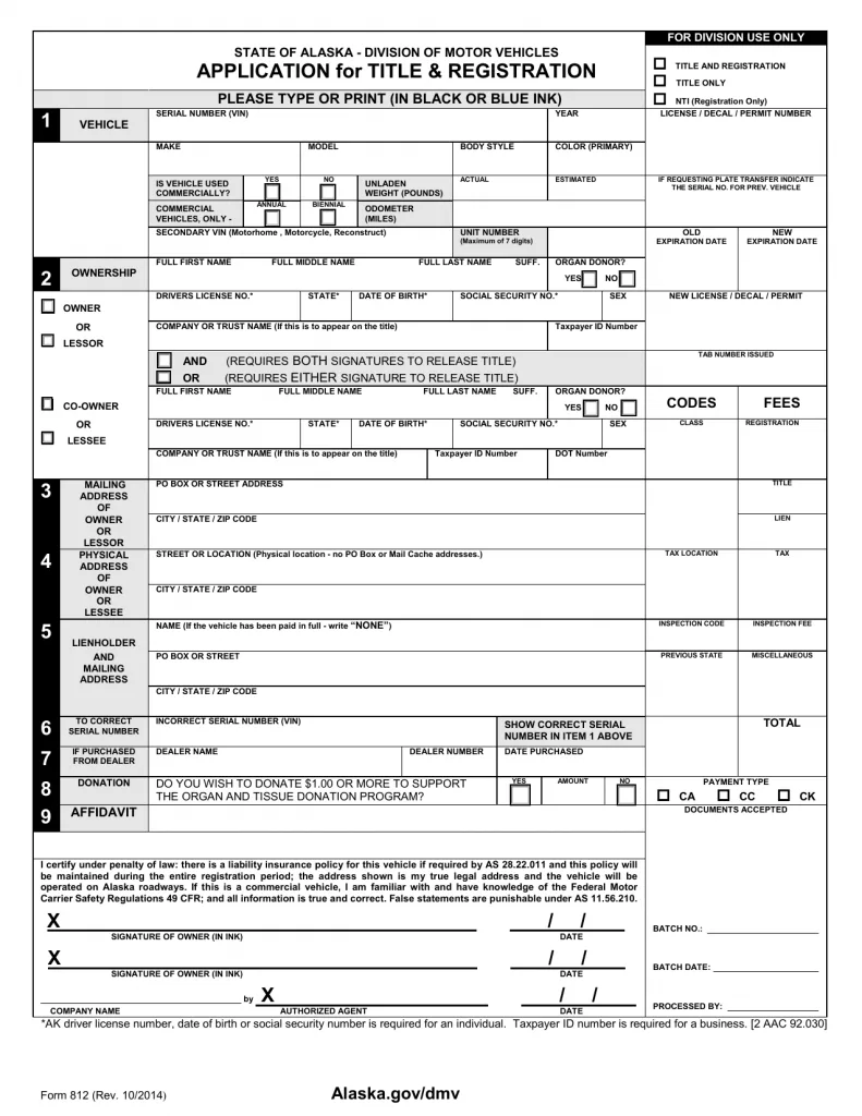 recovery lien documentation