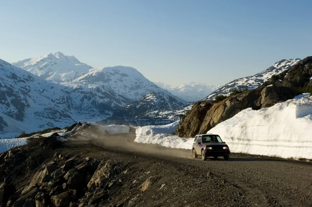 Remote road test Alaska