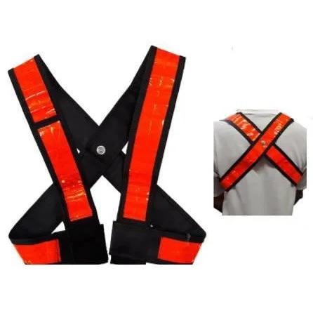road construction workers reflective vests