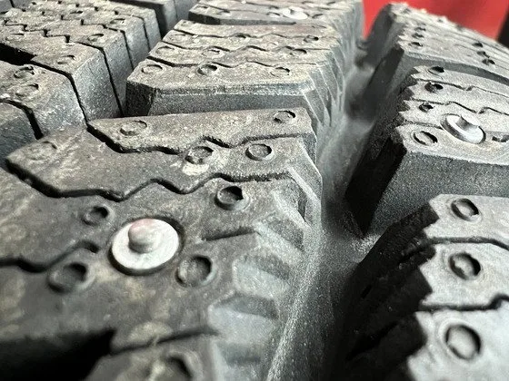 road damage studded tires rutting