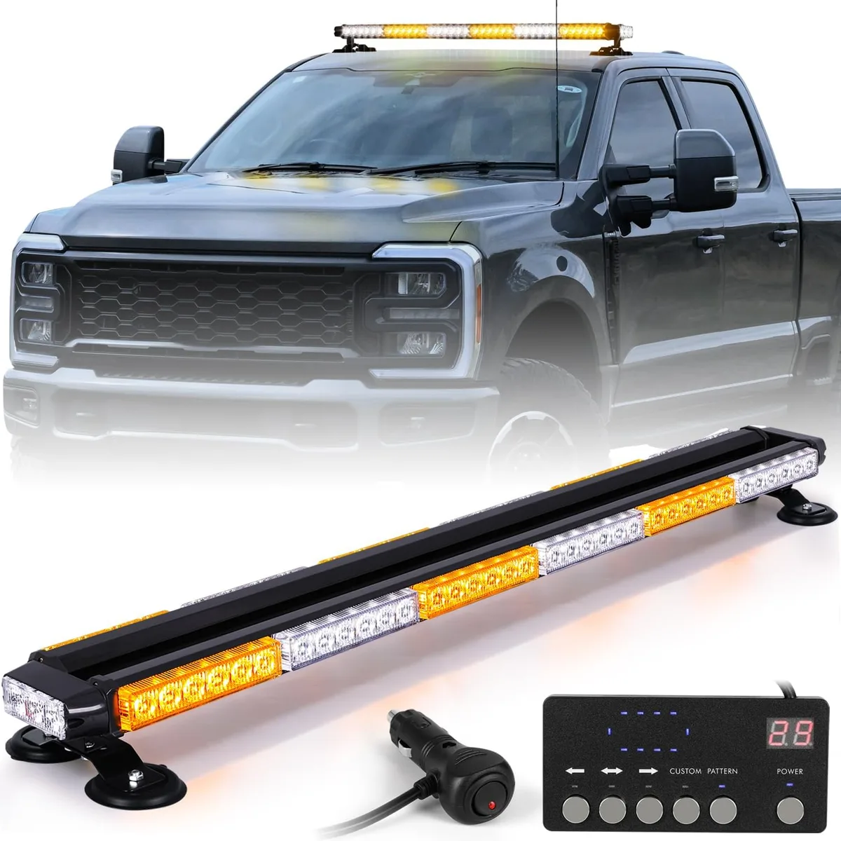 roof light bar uncovered truck