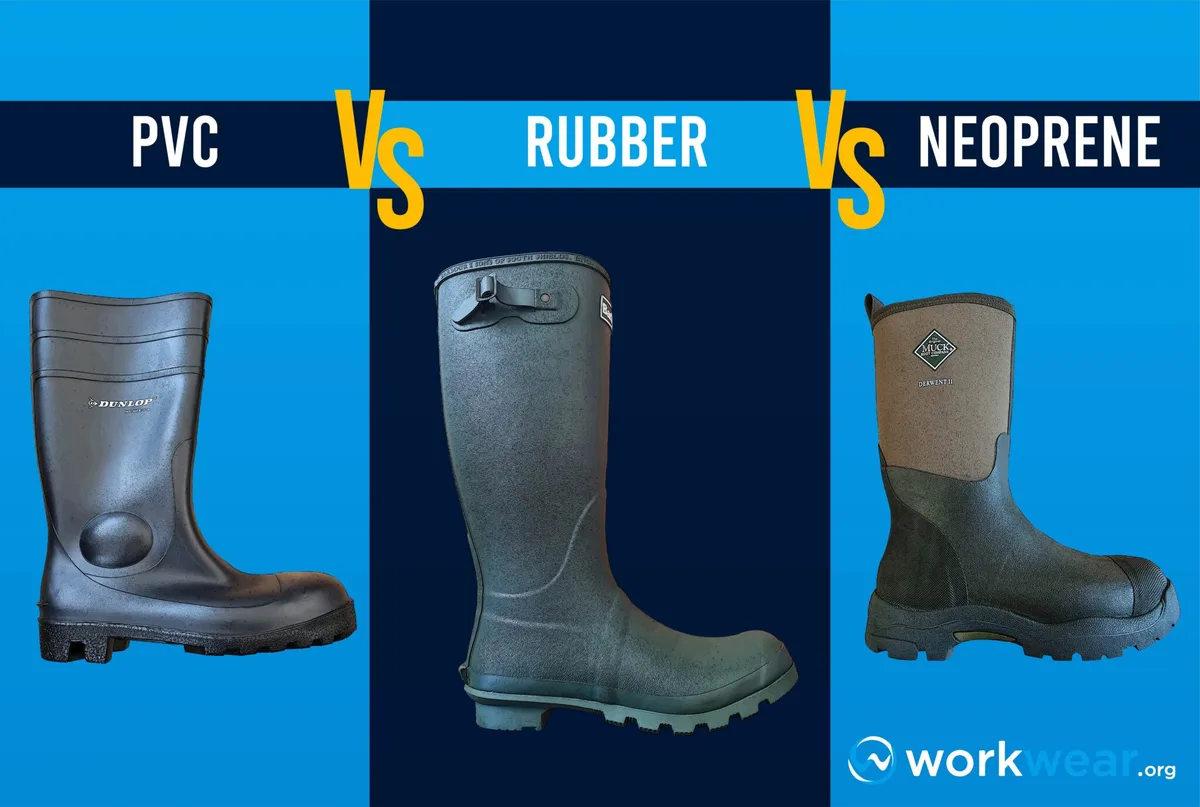 rubber pvc neoprene comparison