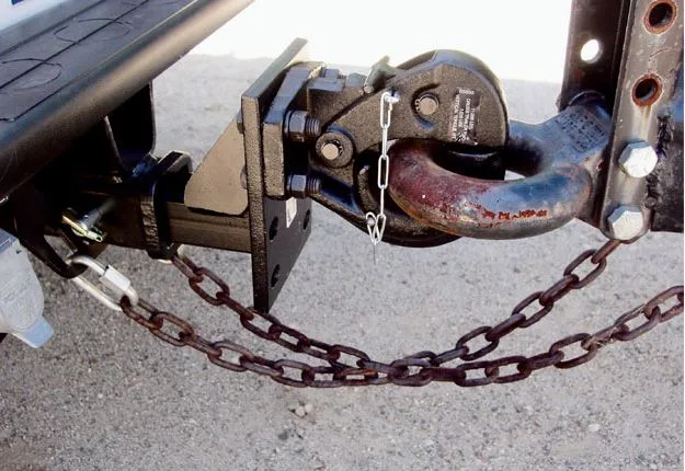 safety chain cross-chaining method