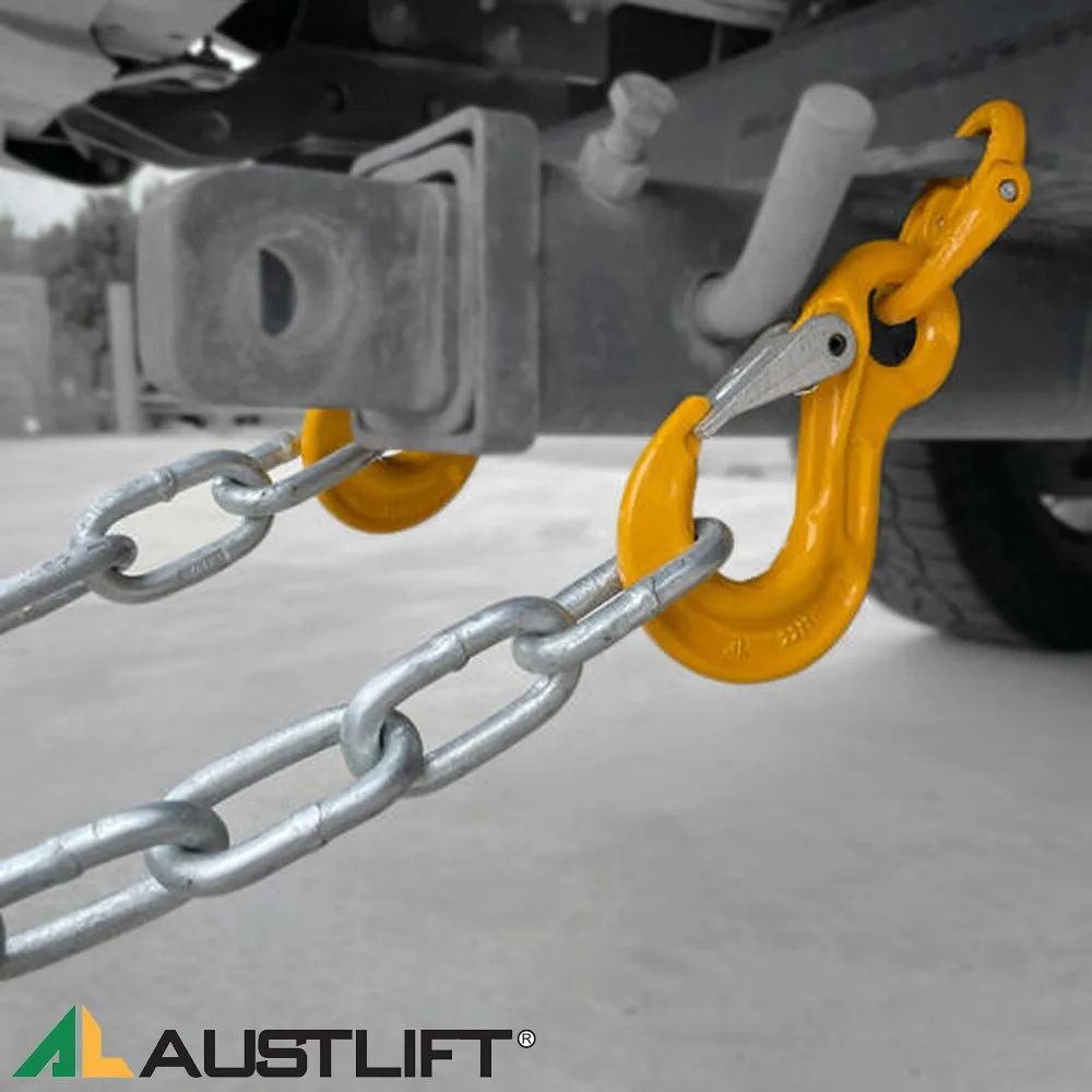 safety chain hook types latch vs slip hook
