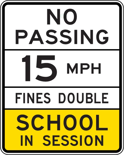school zone sign Arizona