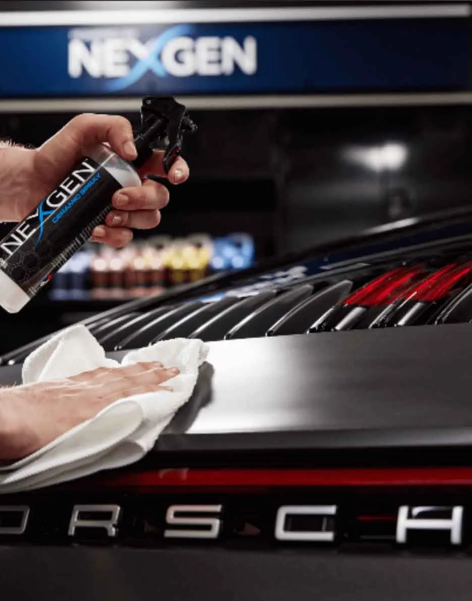 spray application ceramic wash